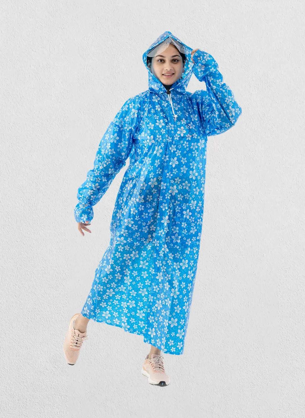 Sky Blue Printed